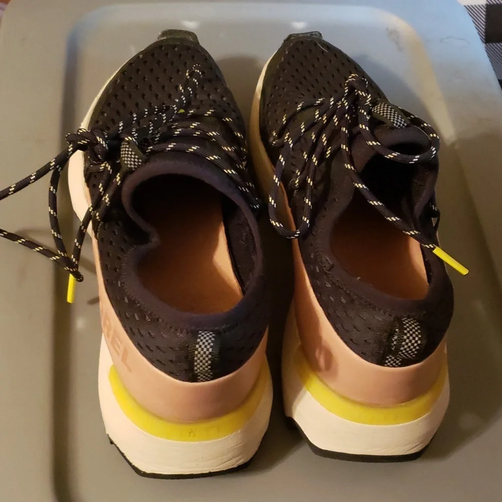 Sorel Black Kinetic Impact Lace Sneakers - Picture 3 of 8